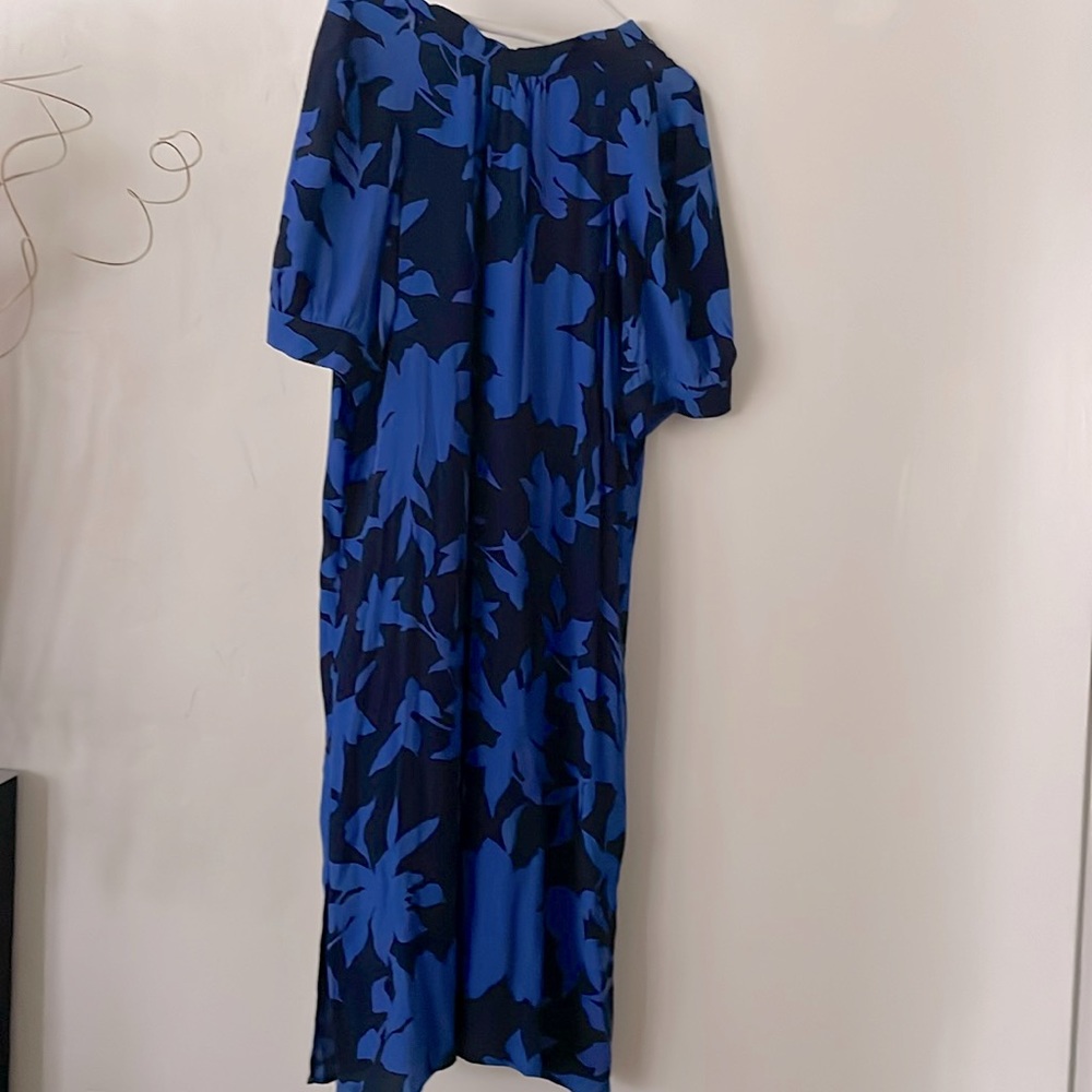 Anthropologie blue dress